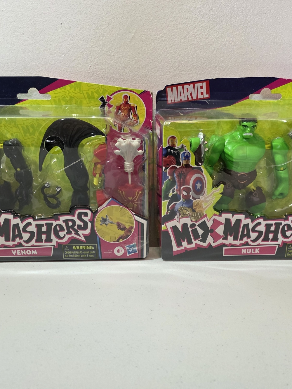 AVENGERS MixMashers Marvel Hulk & Venom Deluxe Action Figure Collectible Set NIB